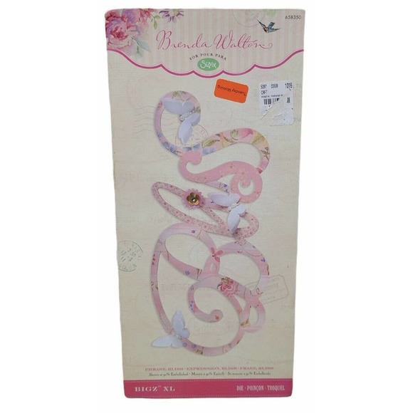 Sizzix BIGZ XL Large Die Brenda Walton BLESSED - 658350 NEW NIB - Picture 1 of 2